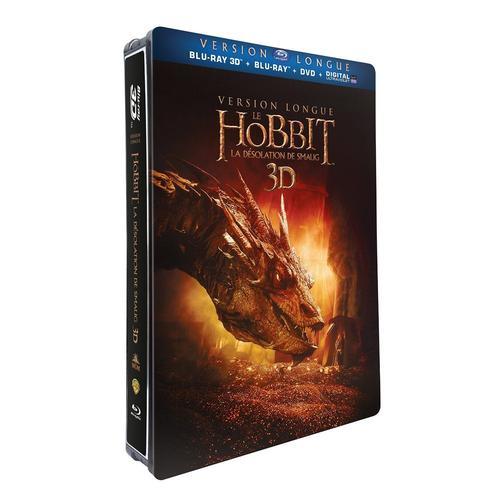 Le Hobbit : La Désolation De Smaug 3d Version Longue Steelbook (Smaug)