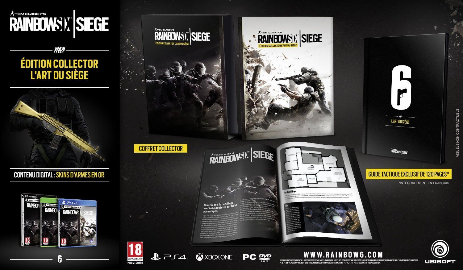 Tom Clancy's Rainbow Six Siege - Edition Collector l'Art du Si�ge_image_2|Rakuten