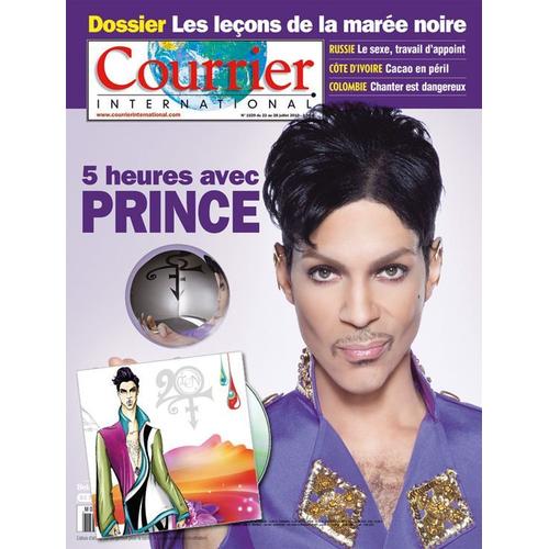Courrier International Prince Nouvel Album  N° 1029 : Courrier International Prince Nouvel Album