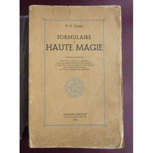 Formulaire De Haute Magie