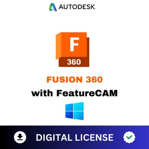 Autodesk Fusion 360 Avec Featurecam 2024 Pour Pc - Licence Officielle 1 An - Système Windows