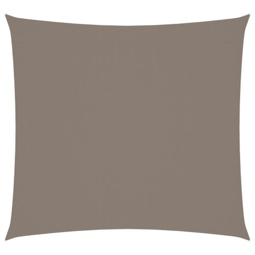 Voile Toile D'ombrage Parasol Tissu Oxford Carré 4 X 4 M Taupe Helloshop26 02_0009510