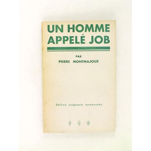 Un Homme Appelé Job [ Edition Originale ]