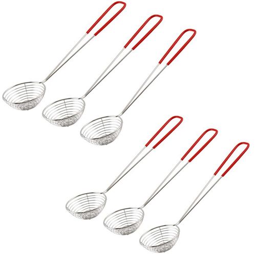 Poignée Longue Acier Inoxydable À Mailles Fines Passoire Acier Inoxydable Pot Chaud Petite Passoire Cuillère Cuisine À Longue Manche Perle Passoire Conviennent Pour Pot Chaud Et Thé Au Lait