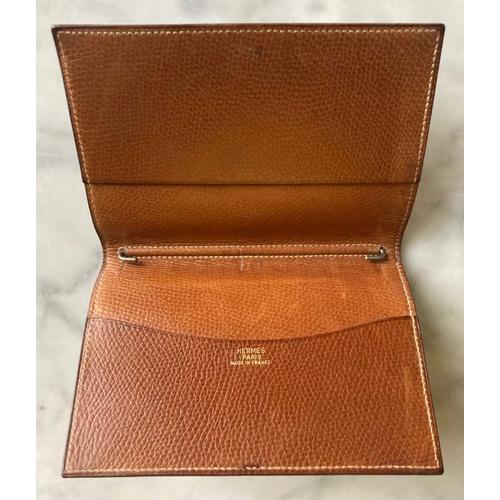 HERMES - COUVERTURE VINTAGE SIMPLE AGENDA PM - 1960