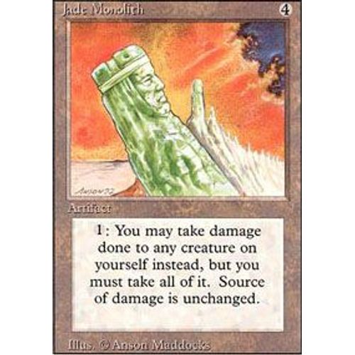 Monolithe De Jade - Magic Mtg