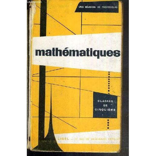 Mathematiques - Classes De Cinquieme