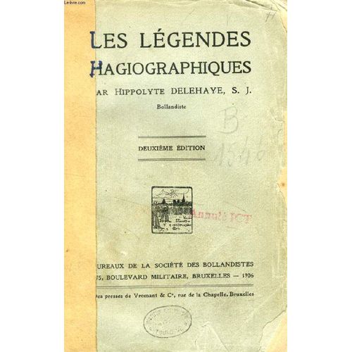 Les Legendes Hagiographiques