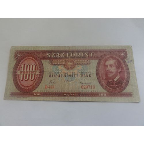 Billet 100 Forint Hongrie 1957
