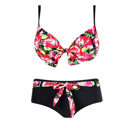 Maillot De Bain Femme 2 Pièces Bikini Armature Et Push-Up