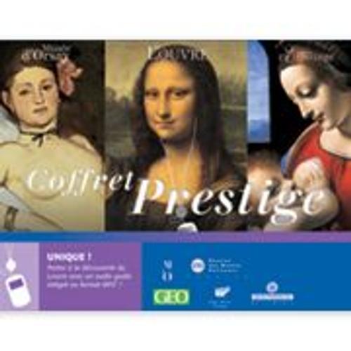 Coffret Prestige 3 Musées Louvre + Orsay + Ermitage Pc