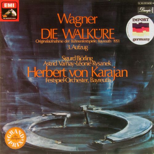 Wagner : Die Walküre Acte Iii - Karajan - Festival De Bayreuth, 1951