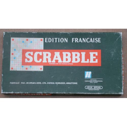 Scrabble - Fabriqué Par J.W. Spear & Sons (Jeu Complet)