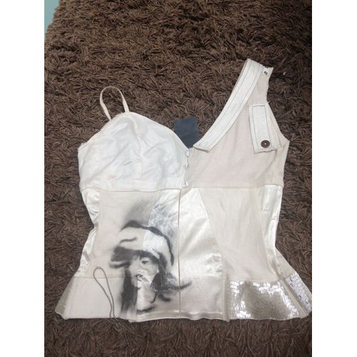 Top Fashion - Genuine Li.Vee.O - T M/38 - Blanc