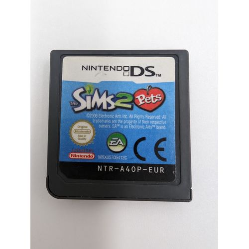 Jeu Nintendo Ds The Sims 2 Pets (Les Sims 2 Animaux & Cie) En Loose