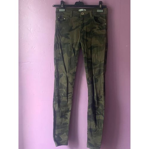 Jean Camouflage Kaki Taille 36