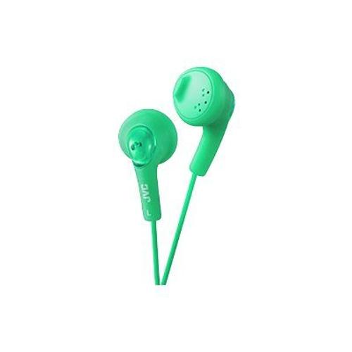 JVC HA-F160-G Gumy - Écouteurs - embout auriculaire - filaire - jack 3,5mm - vert kiwi