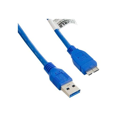 4World - Câble USB - Micro-USB de type B (M) pour USB type A (M) - USB 3.0 - 1.5 m - bleu