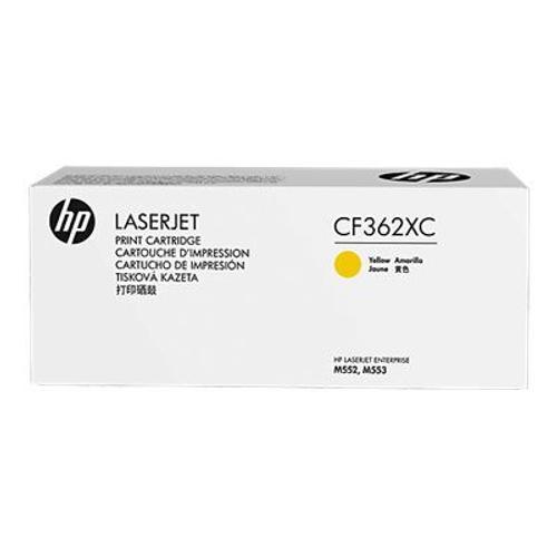 HP 508X - À rendement élevé - jaune - originale - LaserJet - cartouche de toner (CF362XC) Contract - pour Color LaserJet Enterprise Flow MFP M577; LaserJet Enterprise MFP M577