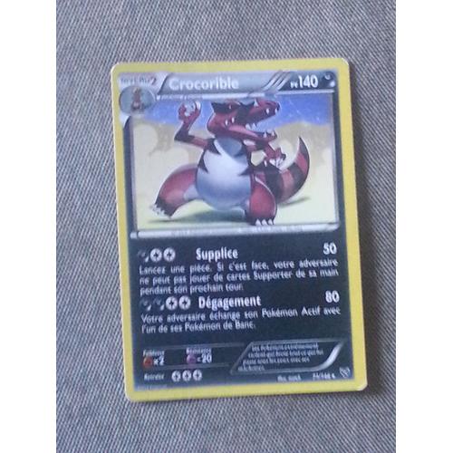 Carte Pokémon 71/146 Crocorible 140 Pv Xy Neuf Fr