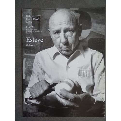 Estève Collages, Gallerie Louis Carré Fiac 1992