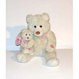 Ours Interactif  Qui Chante  Parle Et Bouge Avec Son Petit Peluche Automate 30 Cm Assis