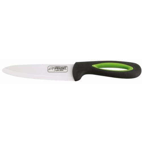 Couteau chef Stratos lame céramique blanche 15 cm