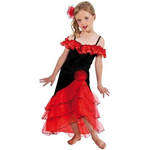 Déguisement Robe Espagnole Enfant 8 Ans