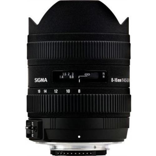 Objectif Sigma - Fonction Zoom - 8 mm - 16 mm - f/4.5-5.6 DC HSM - Nikon F