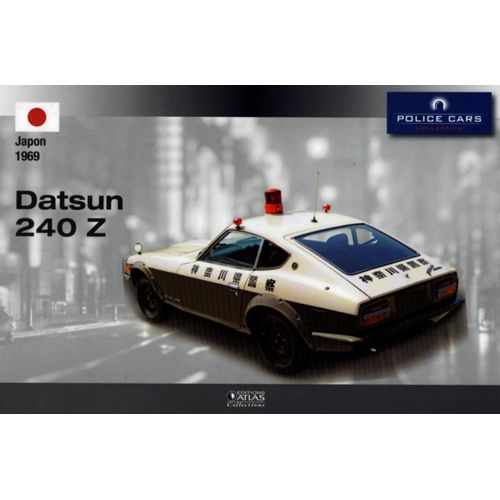 Datsun 240 Z , 1969 ,  Collection Police Cars-Atlas