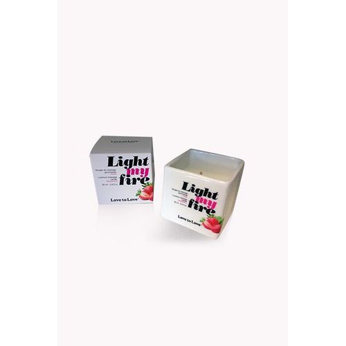 Bougie De Massage Kissable Light My Fire 80 Ml Love To Love 