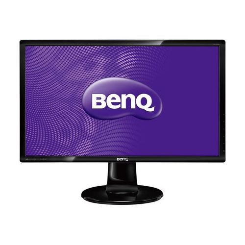 BenQ GL2460 - Écran LED - 24" - 1920 x 1080 Full HD (1080p) - TN - 250 cd/m² - 1000:1 - 2 ms - DVI-D, VGA - noir brillant