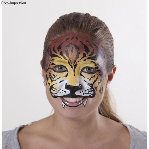 Pochoir De Maquillage Pour Enfant Tigre - Paint Me