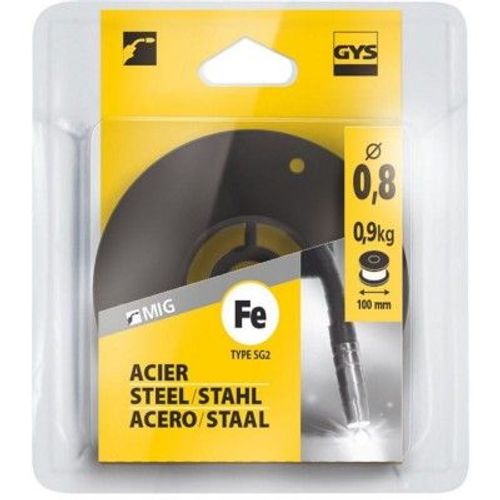 Bobine fil mig acier ø0.8