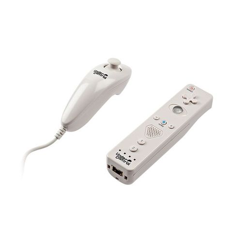 Pack Manette Wiimote Et Nunchuck Wii/Wiiu - Blanc