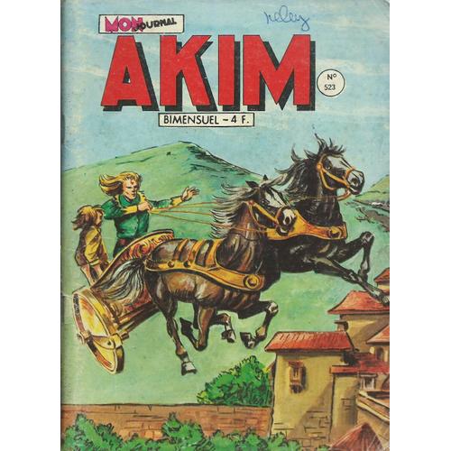 Les Dauphins + Arsat + Akim, Roi De La Jungle ( " Les Petits Dragons " ) : Akim N° 523 ( 15 Mai 1981 )