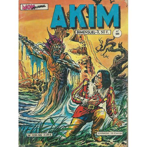 Swea Otanka + Arsat + Akim, Roi De La Jungle ( " Spirus Le Terrible " ) : Akim N° 505 ( 15 Août 1980 )
