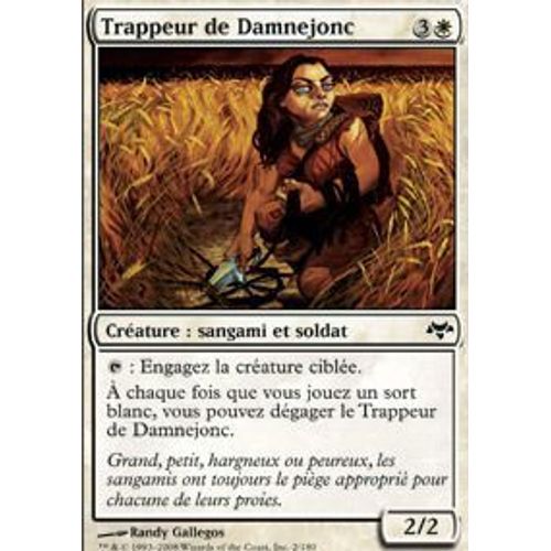 Foil Trappeur De Damnejonc - Magic Mtg - Coucheciel