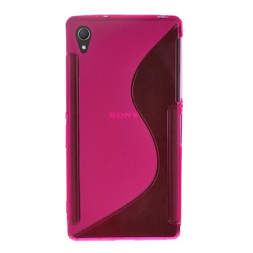 Coque Sony Xperia Z2 Silicone Grip Rose