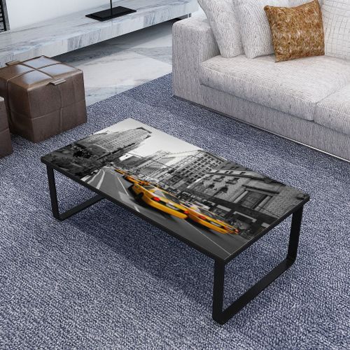 Table Basse Avec Dessus De Table Rectangulaire