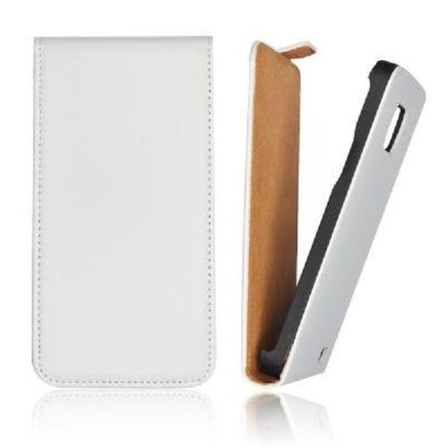 Coque Etui Housse A Rabat Gamme Luxe Sony Ericsson Xperia Z3 Blanc