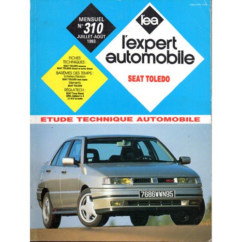 Revue Technique L'expert Automobile N° 310 Seat Toledo Essence Et Diesel