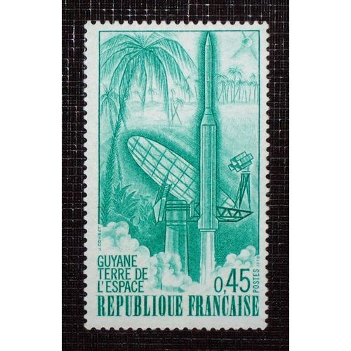 France N° 1635 Neuf Sans Charnière De 1970 - 45c « Premier Lancement De La Fusée Diamant B »