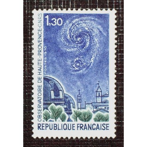 France N° 1647 Neuf Sans Charnière De 1970 - 1f30 « Observatoire De Haute-Provence »