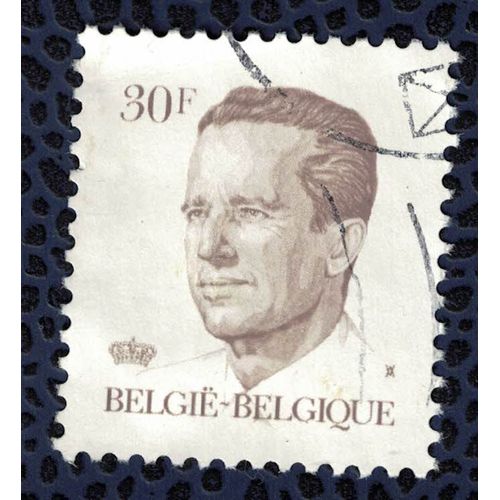 Belgique 1984 Oblitéré Used King Roi Baudouin 30 Francs