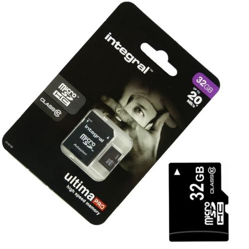 Pour SAMSUNG Galaxy S5 Mini : Carte 32 Go Classe 10 Micro Sd Hc + Adapt Sd Integral