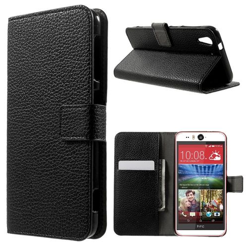 Pour Htc Desire Eye : Housse Aspect Cuir Stand Up Porte Cartes