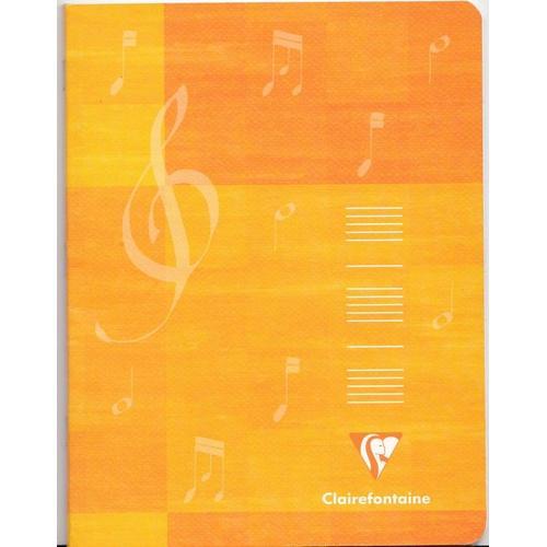 Clairefontaine - 3797c - 1 Cahier Musique & Chant - 17 X 22 - 56 Pages Séyès