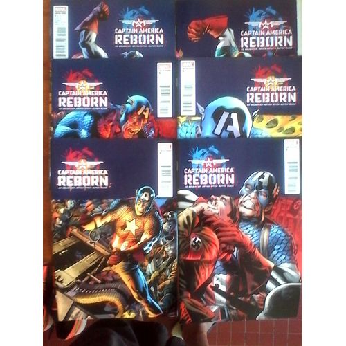 Lot Complet Captain America : Reborn 1 À 6 ( Brubaker / Hitch / Guice! 2010)