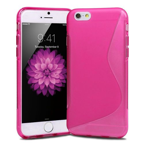 Coque Souple S-Line Iphone 6 Plus 5,5 Pouces Coloris Rose